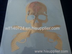 311 hot-fix heat transfer rhinestone motif design