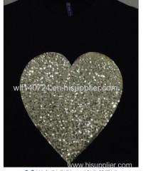 311 hot-fix heat transfer rhinestone motif design