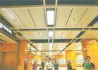 airports Expansive Commercial Ceiling Tiles K shaped With Akzo Nobel powder coating