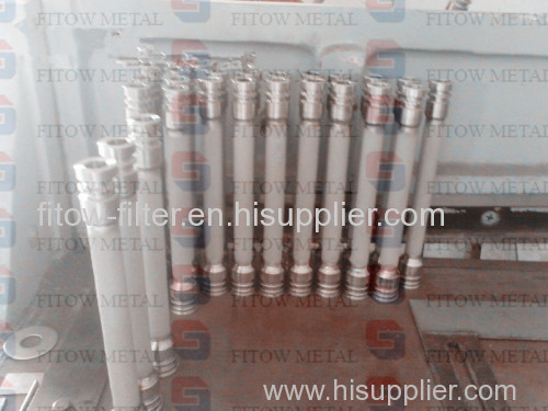 Powder Sintering Titanium Plate Cartridge Filter