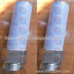 5 Microns Titanium Bronze SS Stainless Steel 316L Sintered Metal Powder Filter