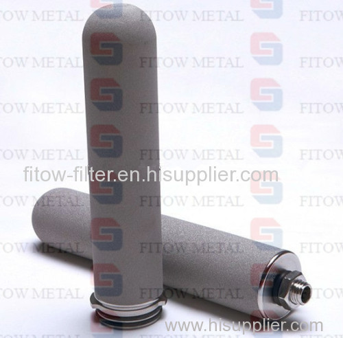 5 Microns Titanium Bronze SS Stainless Steel 316L Sintered Metal Powder Filter