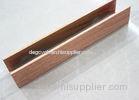 Environmental friendly Linear Metal Ceiling / Decorated Metal Ceiling T40mm * H60mm