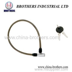 Zinc Alloy Bicycle Cable Lock