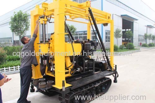 Borehole Drilling Machine and Drilling Rig