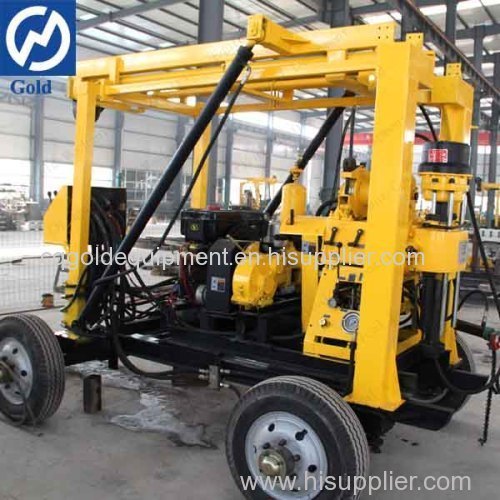 Portable Drilling Rig with Trailer