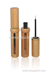 makeup package cosmetic container eyeliner bamboo tube