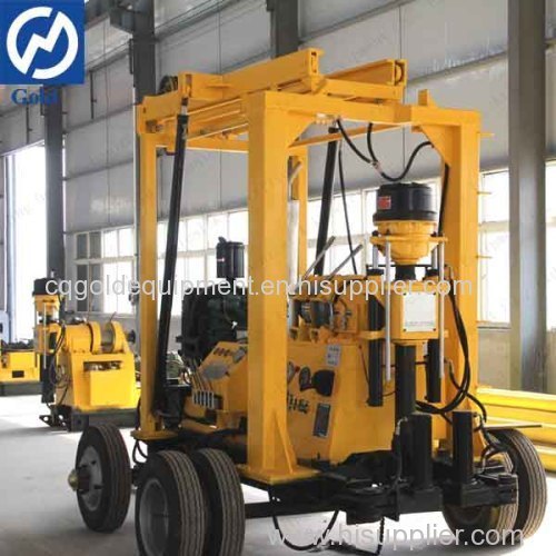 Borehole Drilling Machine and Drilling Rig