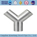 ANSI carbon steel tee / carbon steel pipe reducing tee dimensions