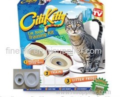 Litter Kwitter Cat Toilet Training Kit As Seen On TV Cat Toilet Seat
