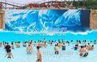Outside Holiday Resort Surf Wave Pool Artificial Tsunami For Kids / Adults