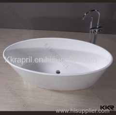 Solid Surface Stone resin bathtub