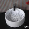 hot sell design artificial stone wash basin stone resin wash basin