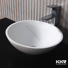 hot sell design artificial stone wash basin stone resin wash basin