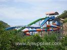 Fiberglass family / adult Water Park Slides games for holiday resort