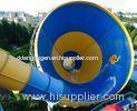 15M High Fiberglass Bowl Water Park Slides Twister Slide 4 Players One Time