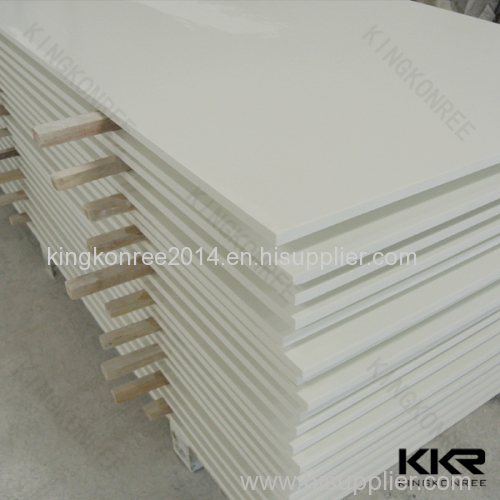 Kingkonree Decorative Stone White Acrylic Solid Surface Sheet