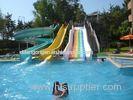 custom Aqua Park Equipment Kids / Children Swimming Pool Slides