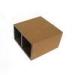 Wood Grain Square WPC Tube For External Roofing Decoration Waterproof