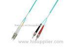 LC to ST OM4 Laser Optimized Duplex Fiber Patch Cord for Data Center Cabling