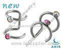 Luster Unique 316l Surgical Steel 14g Body Piercings Jewelry For Women Non - Piercing