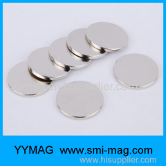 disc magnet for packing