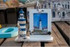 ocean style/ lighthouse / photo frame