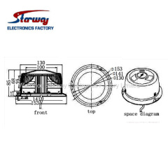 Starway Police Warning vehicle LED Beacon with R65