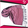 LADIES WOVEN SCARF WITH FRINGE