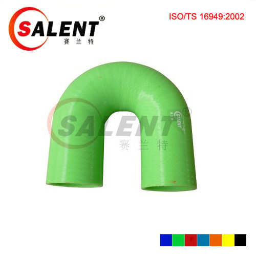 SALENT 1 3/8"(35mm) High Temp Reinforced 180 Degree Elbow Coupler Silicone Hose