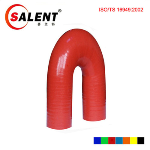 SALENT 1 1/8"(28mm) High Temp Reinforced 180 Degree Elbow Coupler Silicone Hose