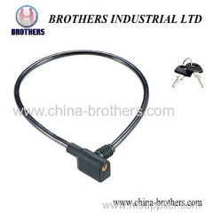 Big Square Head Bicycle Cable Lock