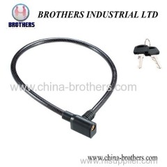 Small Square Head Bicycle Cable Lock