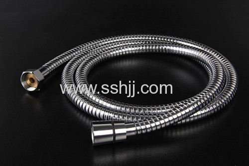 Stainless steel double lock bathroom shower hose