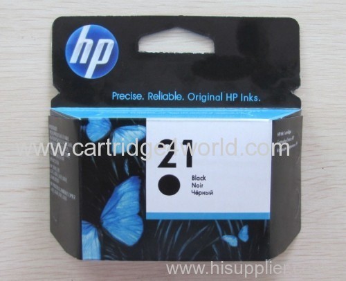 100% original ink cartridge for hp 21