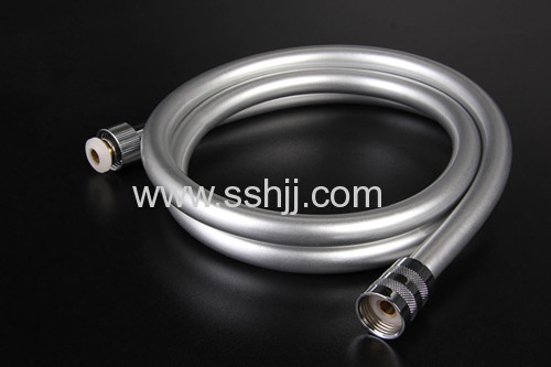 Grey soft pvc shower hose