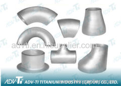 Round ASME B16.9 Titanium Pipe Fittings titanium stub end GR1 GR2