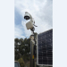 mobile CCTV trailer pneumatic telescopic masts