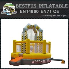 Inflatable Wrecking Ball Game