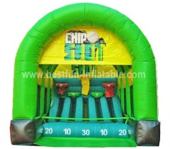 Commercial inflatable shooting game