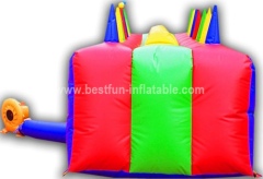 Fun inflatable air blow ball game