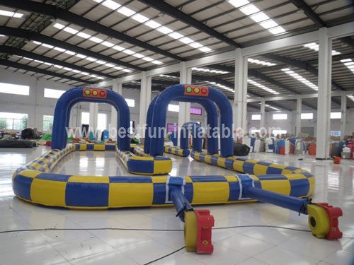 Giant tricycles inflatable track for sale