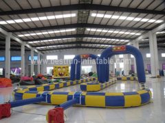 Giant tricycles inflatable track for sale