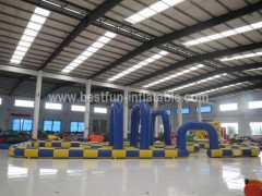 Giant tricycles inflatable track for sale