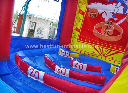 Hot inflatable baseball toss sport games