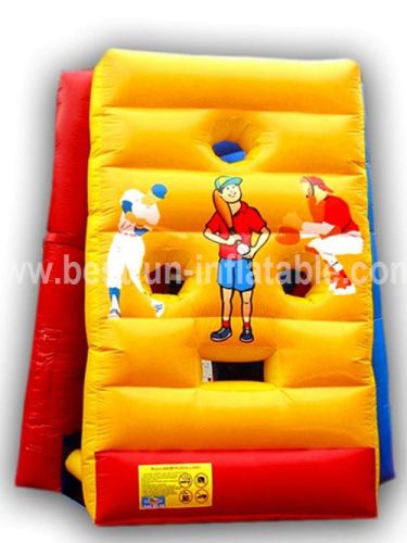 inflatable 3 in 1 combo shoot game