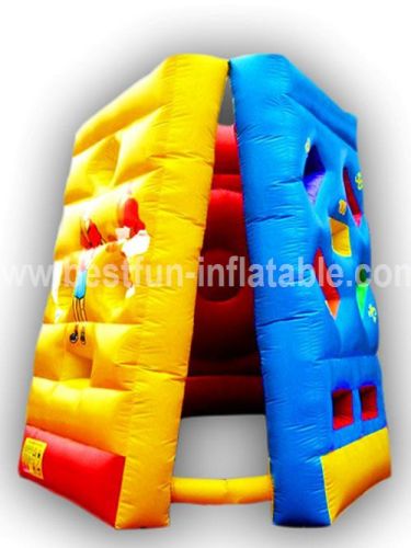 inflatable 3 in 1 combo shoot game