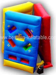 Inflatable 3 in 1 combo shoot game