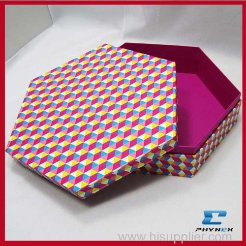 Paper gift box for cosmetic packaging