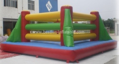 Inflatable boxing ring gloves fighting